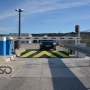 City light speedbump, Hertz Rent-a-Car, France
