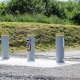 Crash-test of High security Fixed Triple Bollards, M50, P1