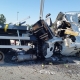 Successful crash-test of M50 high security automatic bollards, Munster, Germany