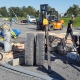 Successful crash-test of M50 high security automatic bollard, Munster