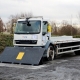Crash-test of PAS68 Ultra shallow Road Blocker (7,5t@64kph)