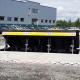 Ultra shallow Road blocker (7,5t@48kph) crash-test