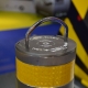 Submersible parking bollard (raised/lowered by the screw pair), IFSEC-2017