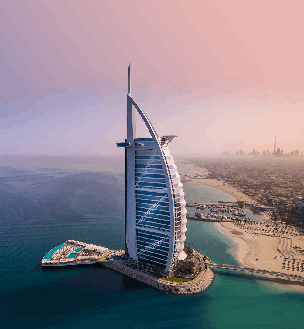 Burj Al Arab hotel, Dubai, UAE