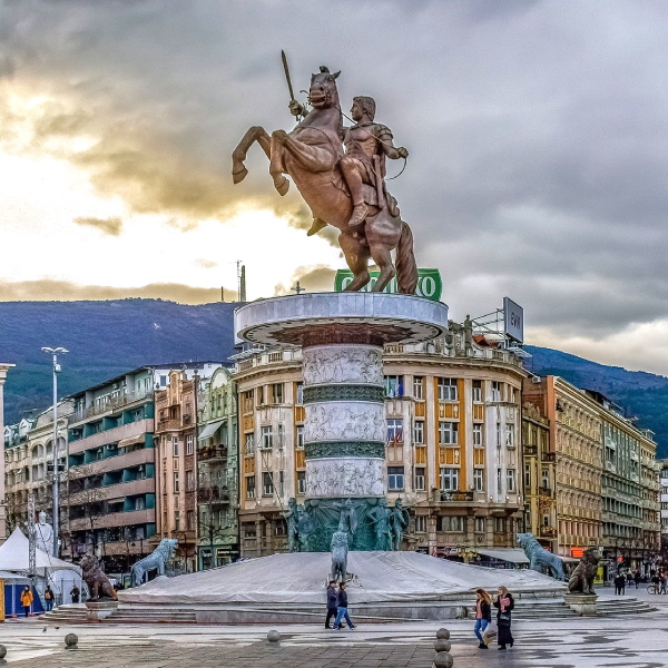 Area in North Macedonia
