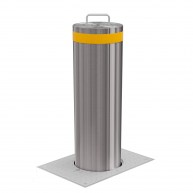 Traffic removable bollards RB345-18 (Stainless steel) by TiSO